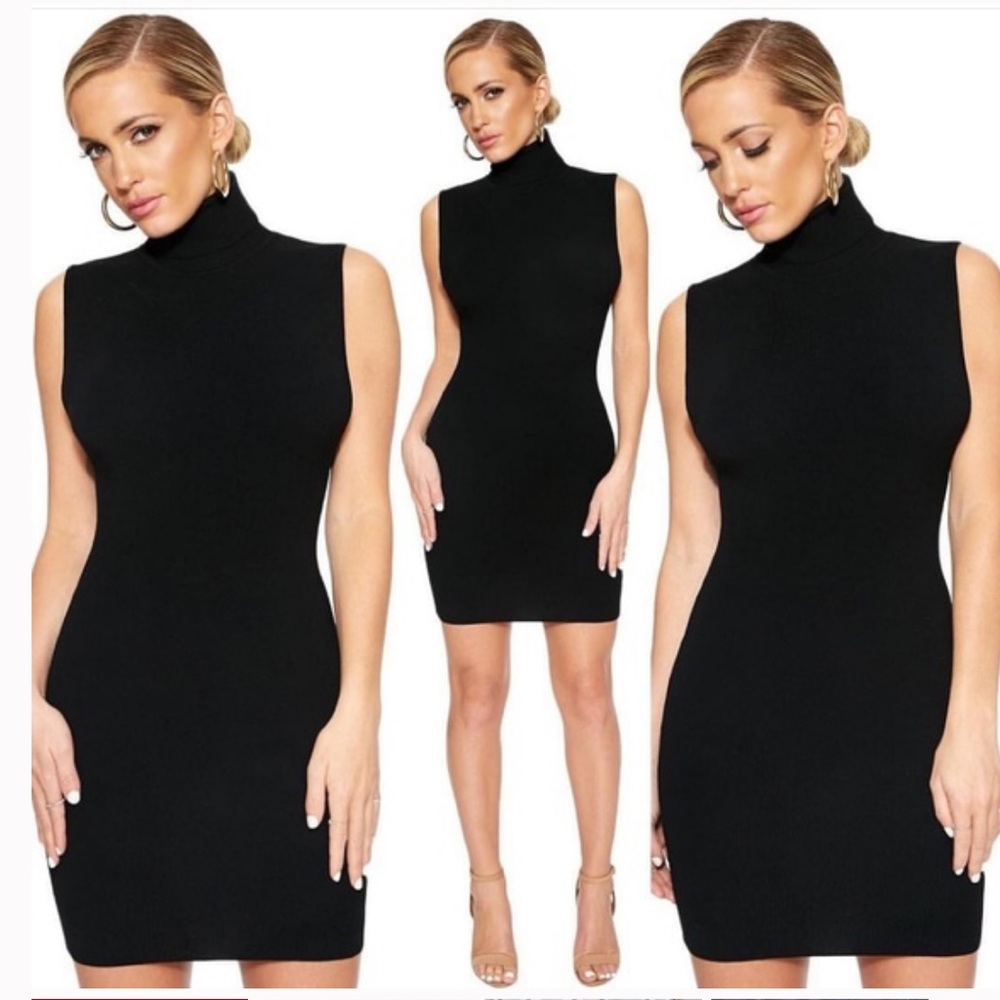 NAKED WARDROBE - “Had It Up To Here” mini dress